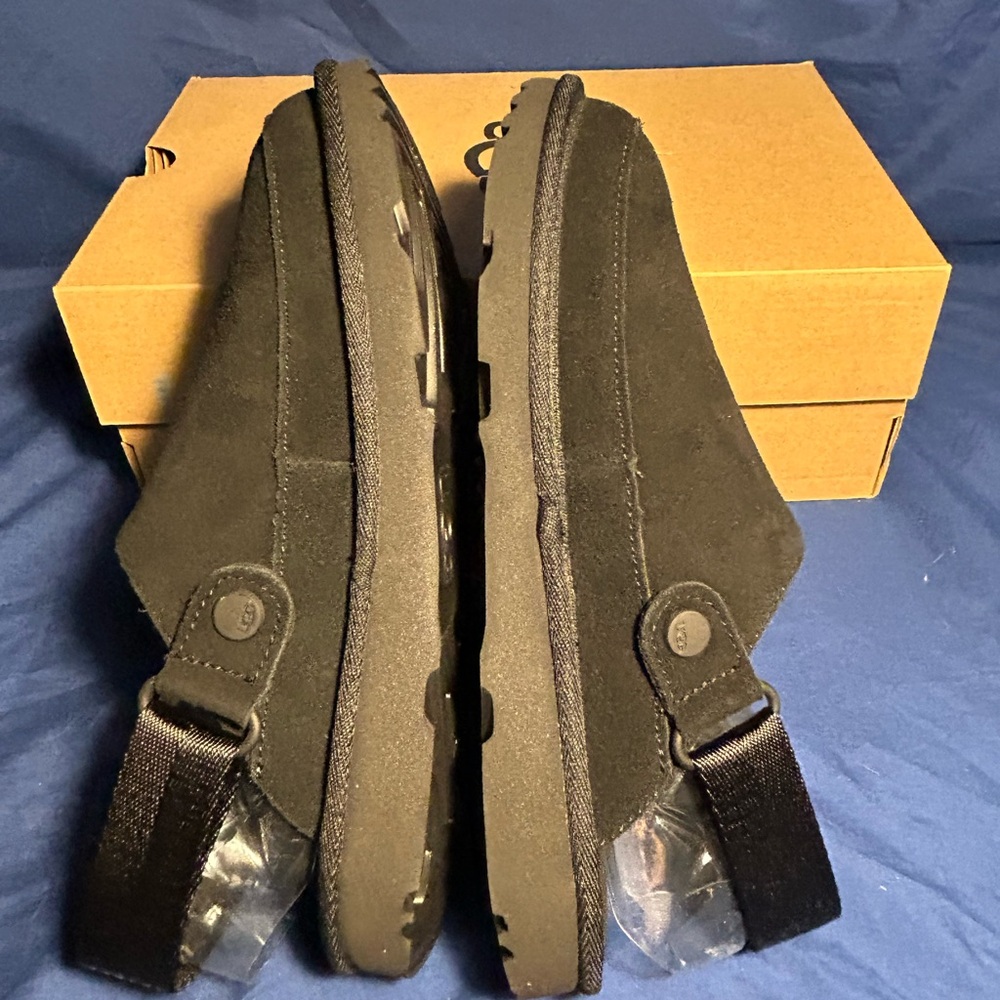 UGG- GOLDENSTAR CLOG, BLK, 11 women QS - Picture 3 of 4